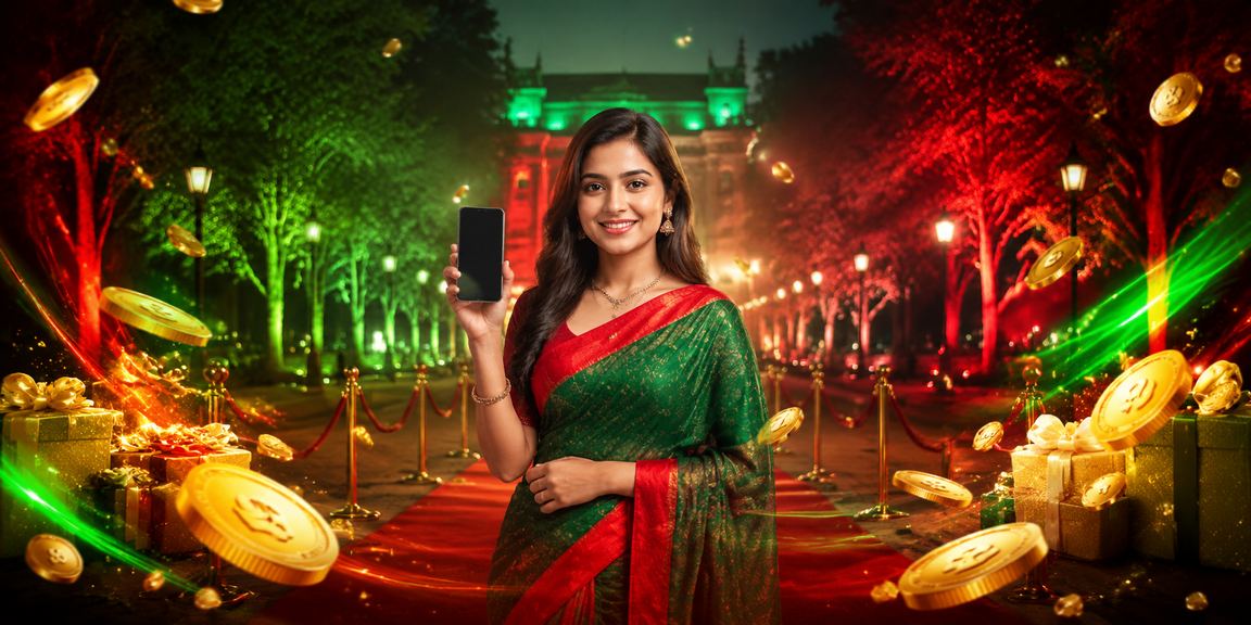 রাজশাহীতে লাল-সবুজ পোশাকে ডিপোজিট বোনাস নিচ্ছেন একজন ব্যবহারকারী