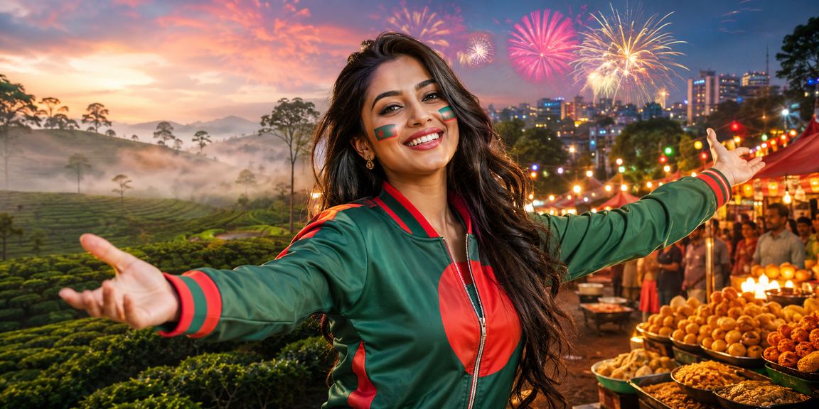 সিলেটের চা বাগানের পাশে ক্রিকেট বেটিং পুরস্কার নিয়ে আলোচনা করছেন একজন ব্যবহারকারী